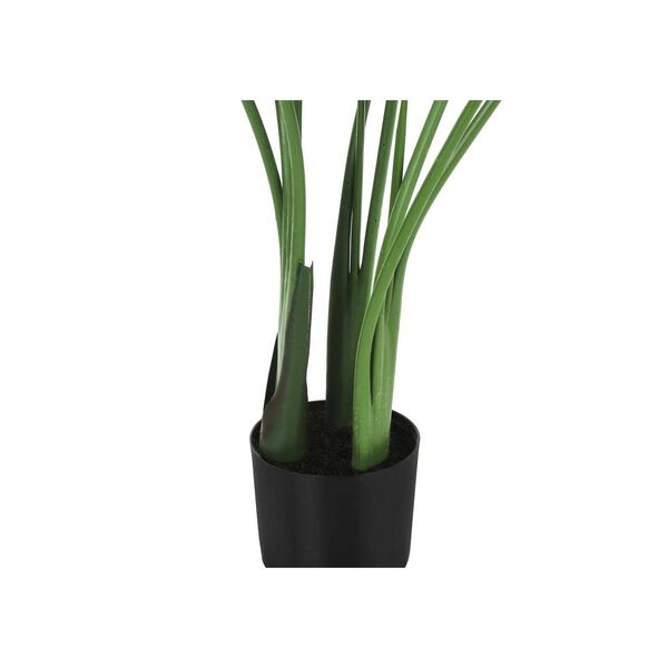 Black Green 44-Inch Indoor Faux Fake Floor Potted Decorative Bird Paradise Artificial Plant, image 3